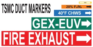 TSMC Duct Markers