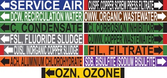 Blue Sky Pipe Markers